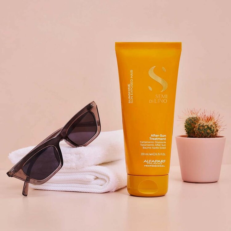 ALFAPARF Milano Semi di Lino | Sunshine | After‑Sun Treatment – Nourishes and repairs after sun