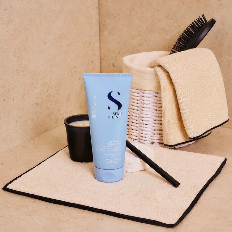 ALFAPARF Milano Semi di Lino | Density | Thickening Conditioner – Detangles and thickens fine hair