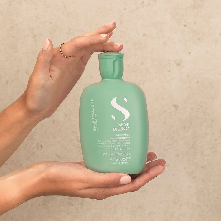 ALFAPARF Milano Semi di Lino | Scalp Renew | Purifying Low Shampoo – Cleanses and purifies the scalp