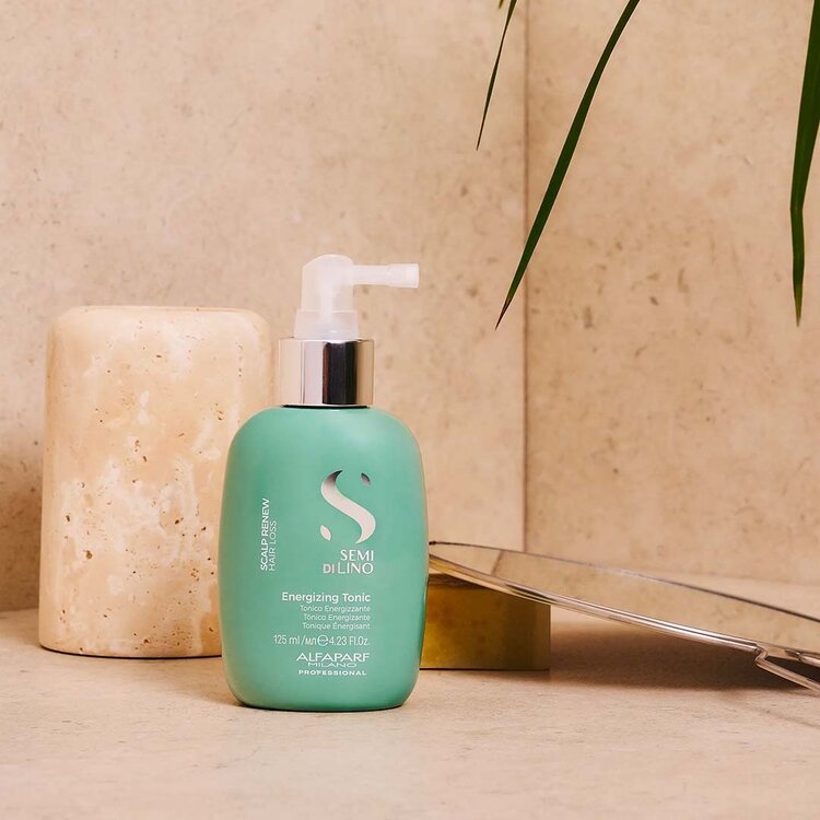 ALFAPARF Milano Semi di Lino | Scalp Renew | Energizing Tonic (125 ml / 4.23 oz) – Tones and stimulates the scalp