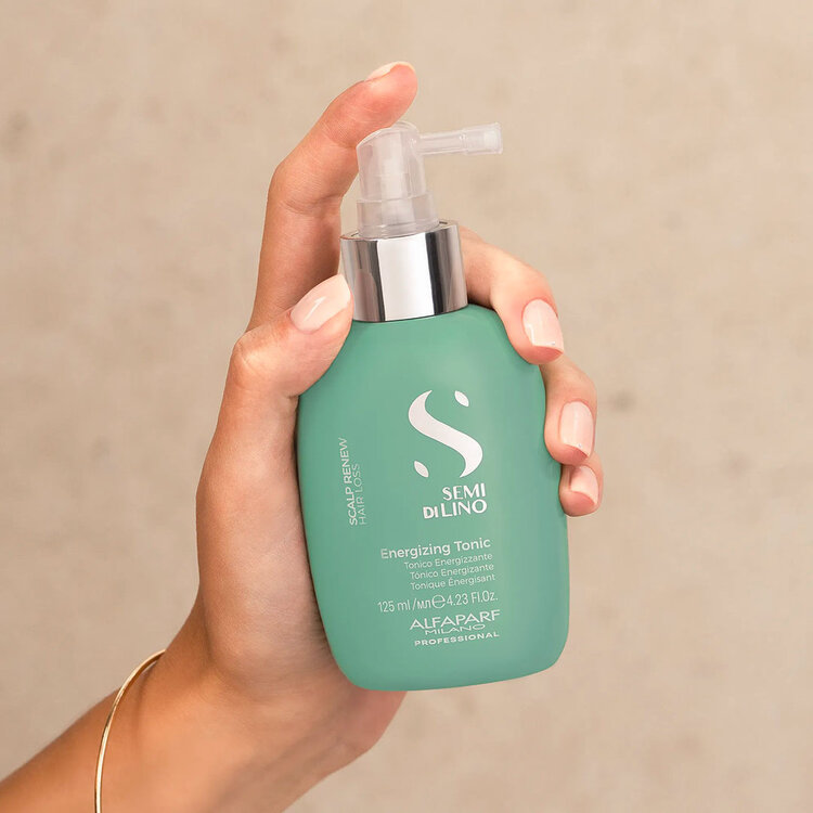 ALFAPARF Milano Semi di Lino | Scalp Renew | Tonique Énergisant (125 ml / 4.23 oz) – Tonifie et stimule le cuir chevelu