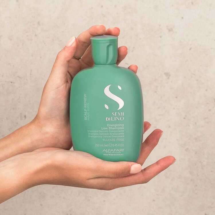 ALFAPARF Milano Semi di Lino | Scalp Renew | Energizing Low Shampoo – Stimulates and revitalizes the scalp