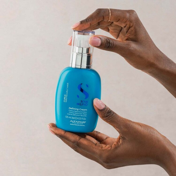 ALFAPARF Milano Semi di Lino | Curls | Crème Définition Boucles (125 ml / 4.23 oz) – Crème sans rinçage pour boucles définies