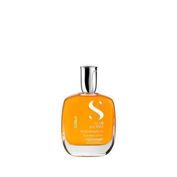 ALFAPARF Milano Semi di Lino | Curls | Multi‑Benefit Oil (100 ml / 3.38 oz)