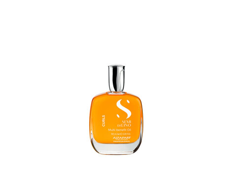 ALFAPARF Milano Semi di Lino | Curls | Multi‑Benefit Oil (100 ml / 3.38 oz)