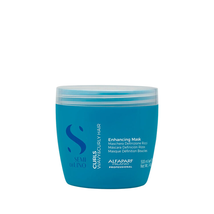 ALFAPARF Milano Semi di Lino | Curls | Enhancing Mask – Deep nourishment for bouncy curls