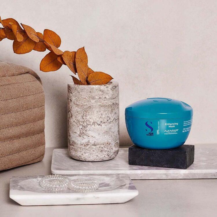 ALFAPARF Milano Semi di Lino | Curls | Enhancing Mask – Deep nourishment for bouncy curls