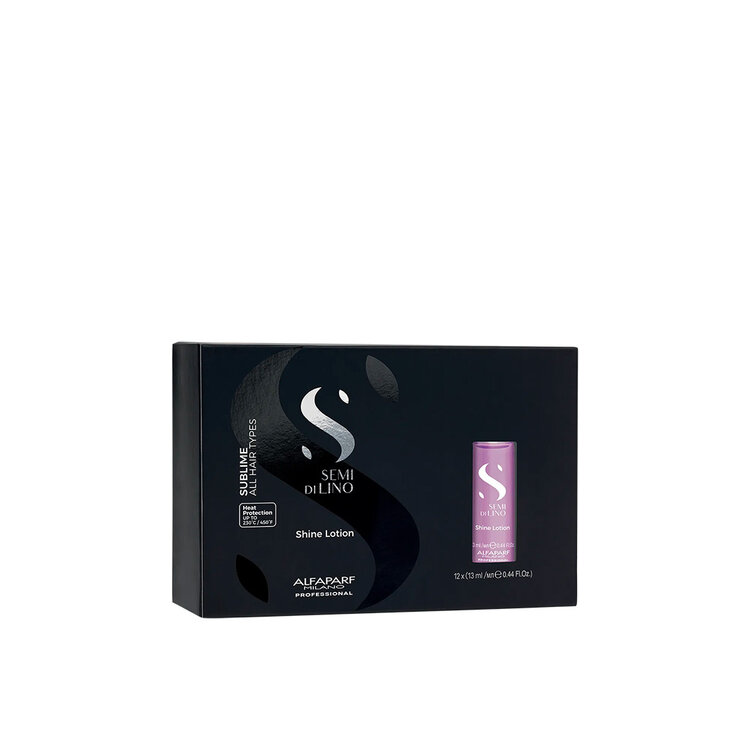 ALFAPARF Milano Semi di Lino | Sublime | Shine Lotion 12x(13 ml / 0.44 oz) – Cure de brillance en ampoules