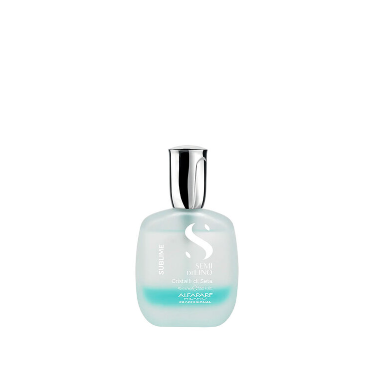 ALFAPARF Milano Semi di Lino | Sublime | Cristalli Di Seta (45 ml / 1.52 oz) – Lightweight two‑phase serum for silky shine and protection