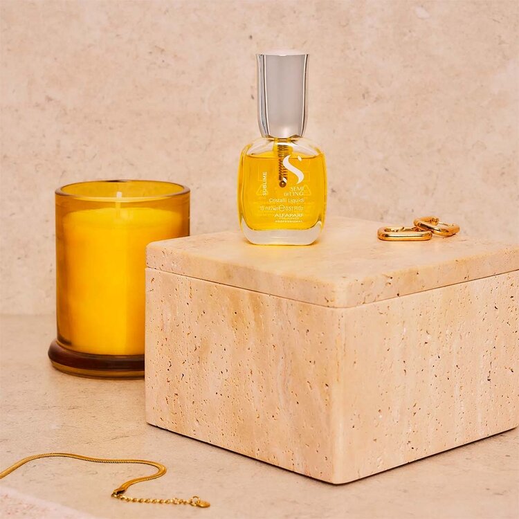 ALFAPARF Milano Semi di Lino | Sublime | Cristalli Liquidi – Illuminating Anti‑Frizz Serum with Thermal Protection