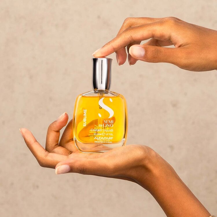 ALFAPARF Milano Semi di Lino | Sublime | Cristalli Liquidi – Illuminating Anti‑Frizz Serum with Thermal Protection