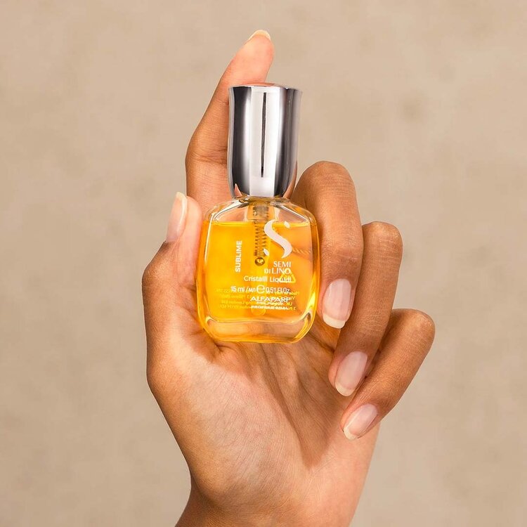 ALFAPARF Milano Semi di Lino | Sublime | Cristalli Liquidi – Illuminating Anti‑Frizz Serum with Thermal Protection