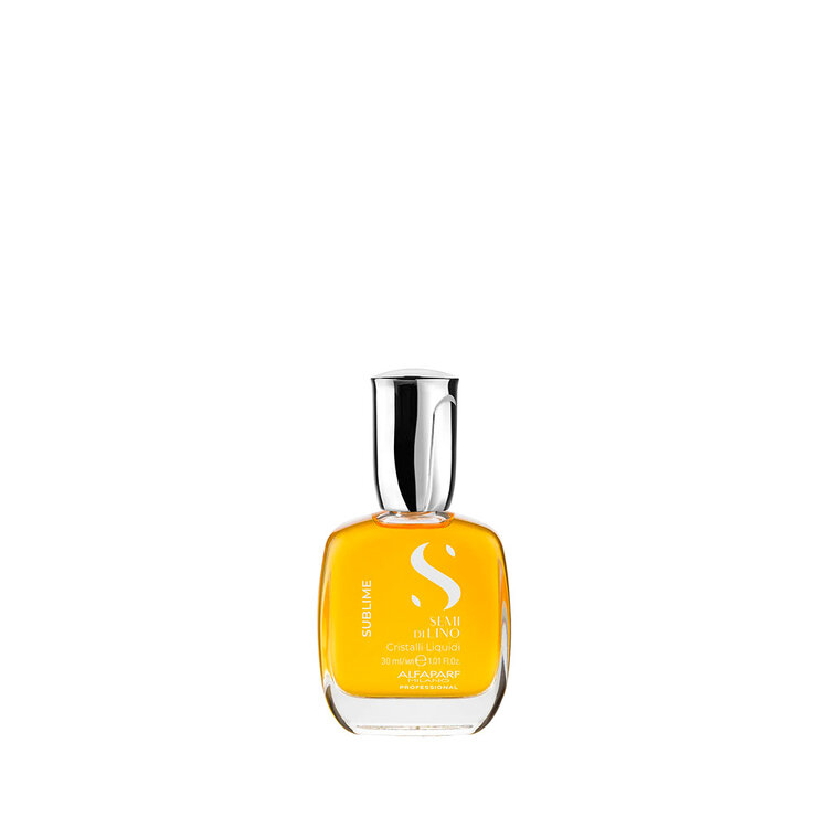 ALFAPARF Milano Semi di Lino | Sublime | Cristalli Liquidi – Illuminating Anti‑Frizz Serum with Thermal Protection