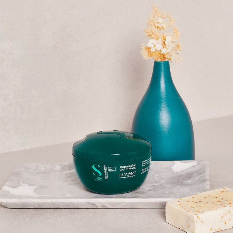 ALFAPARF Milano Semi di Lino | Reconstruction | Reparative Light Mask – Fine Damaged Hair Repair