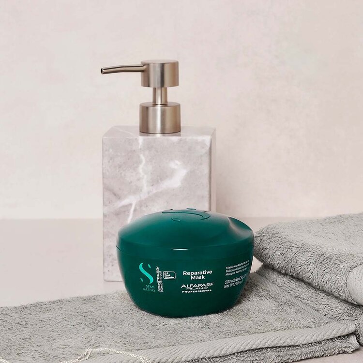 ALFAPARF Milano Semi di Lino | Reconstruction | Reparative Mask – Intensive Repair for Damaged Hair