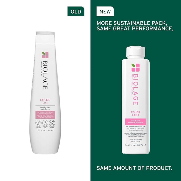 BIOLAGE Professional Hair Spa Biolage | Color Last | Color Care Conditioner – Color-Protecting Conditioner for Shine and Longevity