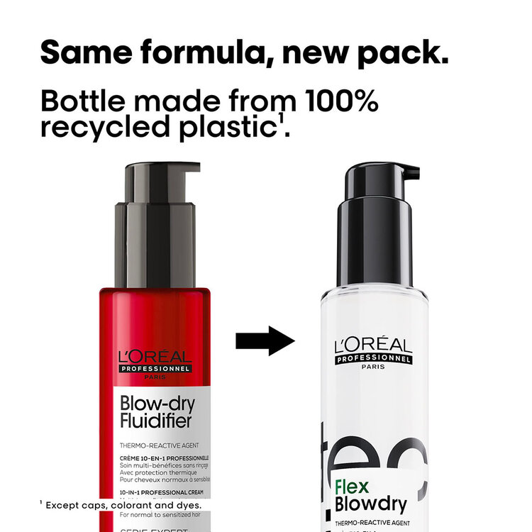 L'ORÉAL PROFESSIONNEL Tecni.Art | Flex Blowdry Crème 10-en-1 (190 ml / 6.8 oz) – Soin thermo-protecteur multifonction