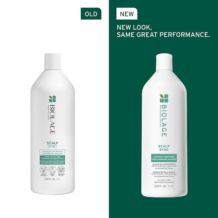 BIOLAGE Professional Hair Spa Biolage | Scalp Sync | Universal Conditioner – Balanced Care for All Scalp Types