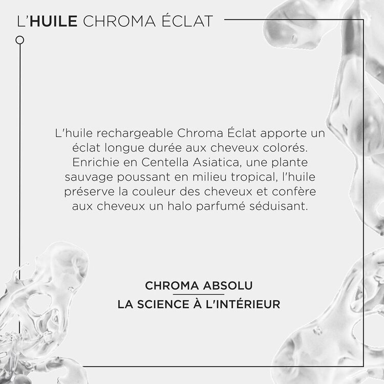 KÉRASTASE Chroma Absolu | Radiance Refillable Oil Duo – Shine-enhancing oils for color-treated hair