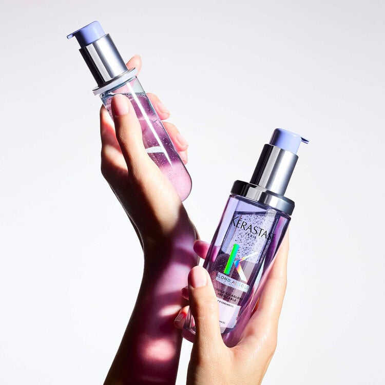 KÉRASTASE Blond Absolu | Cicagloss Refillable Oil Duo – Strengthening & protecting oils for blonde hair