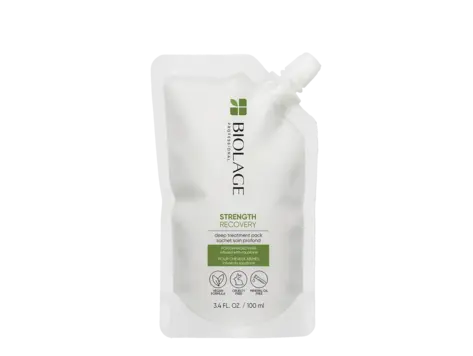 BIOLAGE Professional Hair Spa Biolage | ***Strength Recovery | Deep Treatment Sachet (100 ml / 3.4 oz)