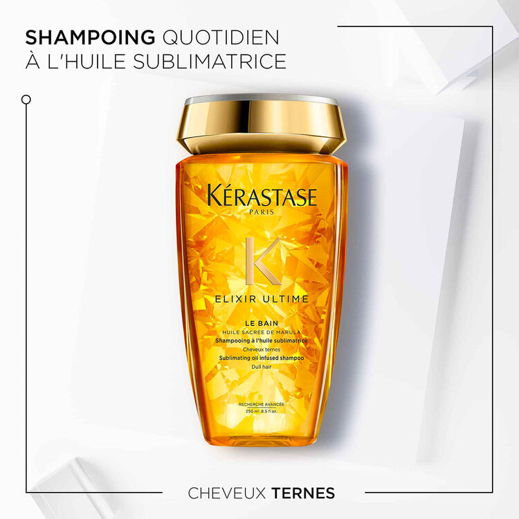 KÉRASTASE Elixir Ultime | Haircare Routine | Essential Care Trio – Daily nourishment, shine & softness