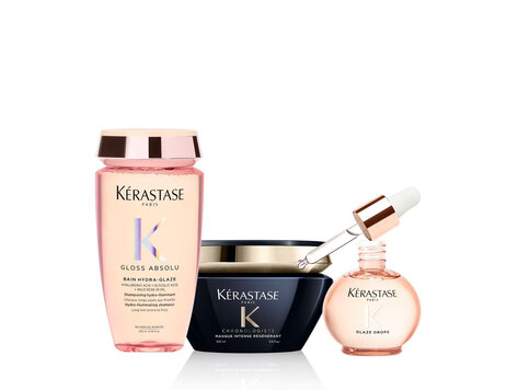 KÉRASTASE Gloss Absolu | Haircare Routine | Long Hair Set