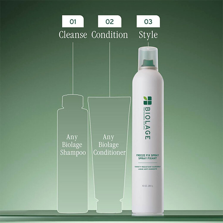 BIOLAGE Professional Hair Spa Biolage | Coiffants | Spray Fixant Laque Anti-Humidité (284 g / 10 oz) – Tenue forte, contrôle anti-frisottis et fini naturel