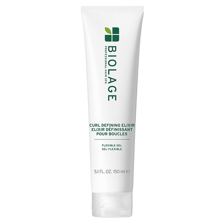MATRIX Biolage | Coiffants | Élixir Définissant Pour Boucles (150 ml / 5.1 oz) – Gel flexible pour boucles définies et sans frisottis