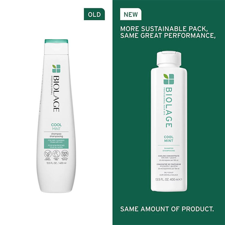 BIOLAGE Professional Hair Spa Biolage | Cool Mint | Shampooing – Nettoie en douceur et rafraîchit le cuir chevelu