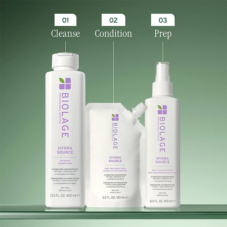 BIOLAGE Professional Hair Spa Biolage | Hydra Source | Masque de Soin Profond – Soin intensif hydratant pour cheveux secs