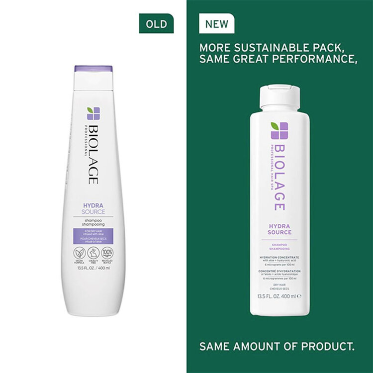 MATRIX Biolage | Hydra Source | Shampooing – Nettoyage doux, hydratation durable pour cheveux secs