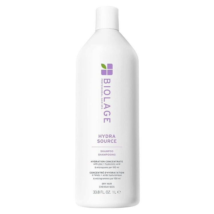 MATRIX Biolage | Hydra Source | Shampooing – Nettoyage doux, hydratation durable pour cheveux secs