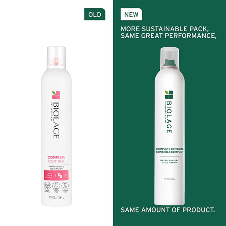 BIOLAGE Professional Hair Spa Biolage | Coiffants | Contrôle Complet Laque Flexible (284 g / 10 oz) – Tenue souple, anti-frisottis et fini naturel