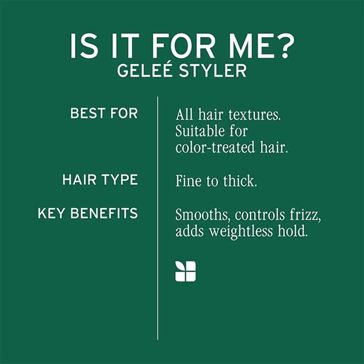 BIOLAGE Professional Hair Spa Biolage | Styling | Gelée Styler – Strong Hold, Definition And Clean Shine