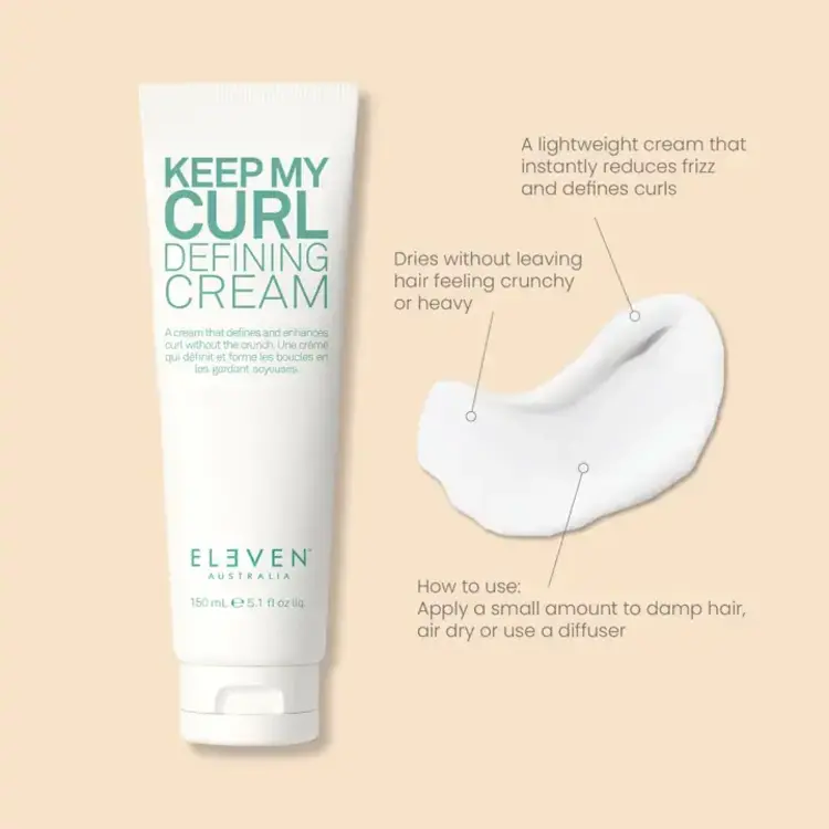 ELEVEN Australia Keep My Curl | Defining Cream — Curl Definition & Frizz Control