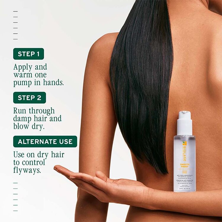 BIOLAGE Professional Hair Spa Biolage | Smooth Proof | Sérum (100 ml / 3.4 oz) – Anti-Frisottis, Lissage Et Brillance