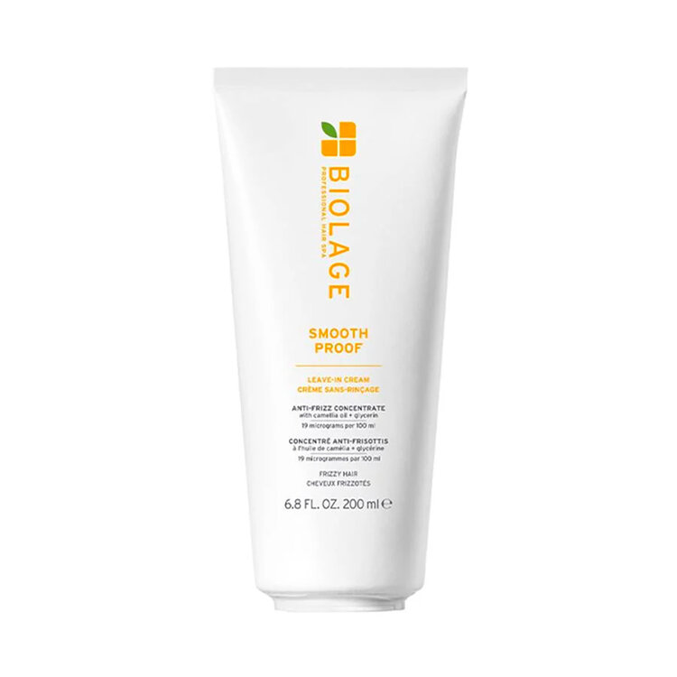 MATRIX Biolage | Smooth Proof | Crème Sans Rinçage (200 ml / 6.8 oz) – Lissage, Anti-Frisottis Et Brillance Légère