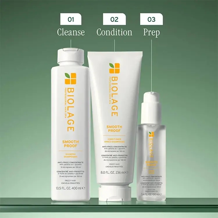 MATRIX Biolage | Smooth Proof | Shampoo – Frizz Control, Smooth Finish & Shine