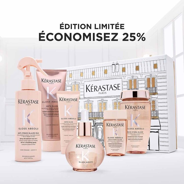 KÉRASTASE Gloss Absolu | Coffret des Fêtes 2025 | Brillance Miroir & Anti-Frisottis