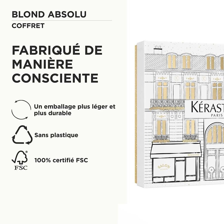 KÉRASTASE Blond Absolu | Coffret des Fêtes 2025 | Éclat Froid & Douceur