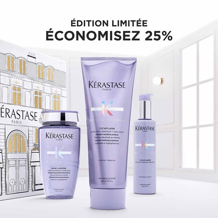 KÉRASTASE Blond Absolu | Coffret des Fêtes 2025 | Éclat Froid & Douceur