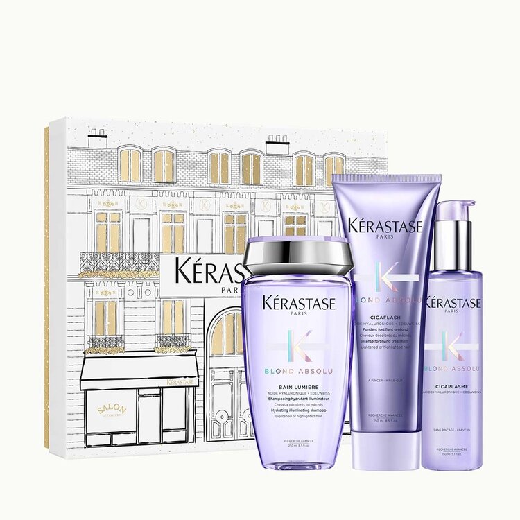 KÉRASTASE Blond Absolu | Coffret des Fêtes 2025 | Éclat Froid & Douceur