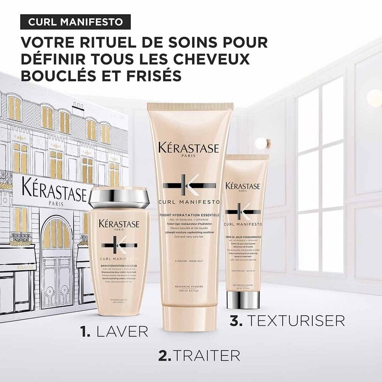 KÉRASTASE Curl Manifesto | Coffret des Fêtes 2025 | Hydratation & Définition des Boucles
