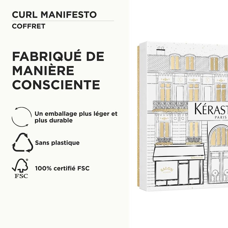 KÉRASTASE Curl Manifesto | Coffret des Fêtes 2025 | Hydratation & Définition des Boucles