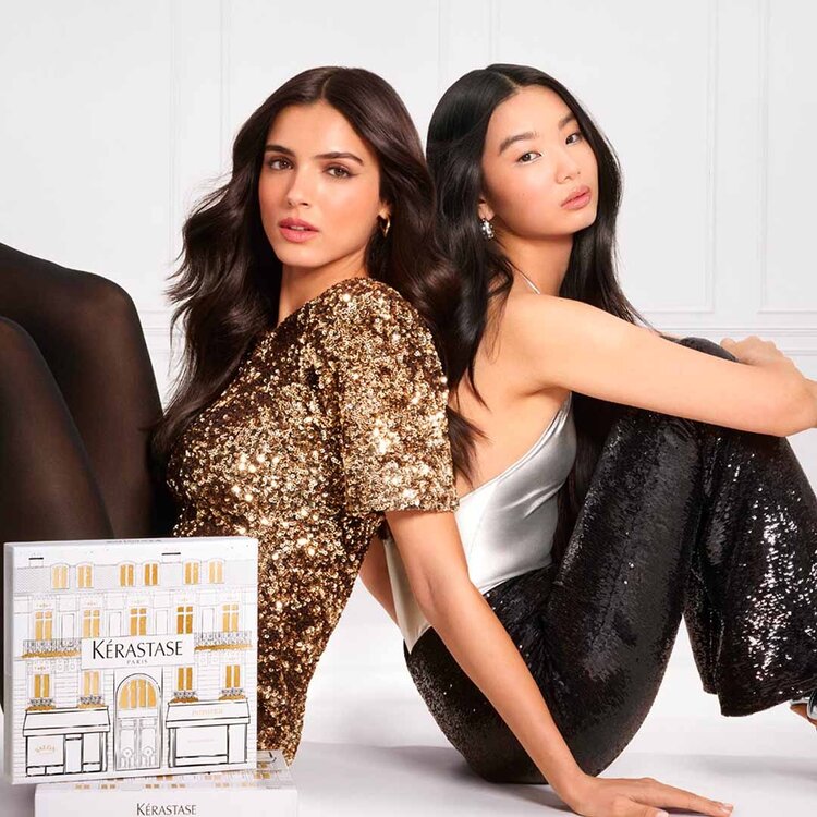 KÉRASTASE Iconics | Holiday Set 2025 | Overnight Care & Luminous Shine