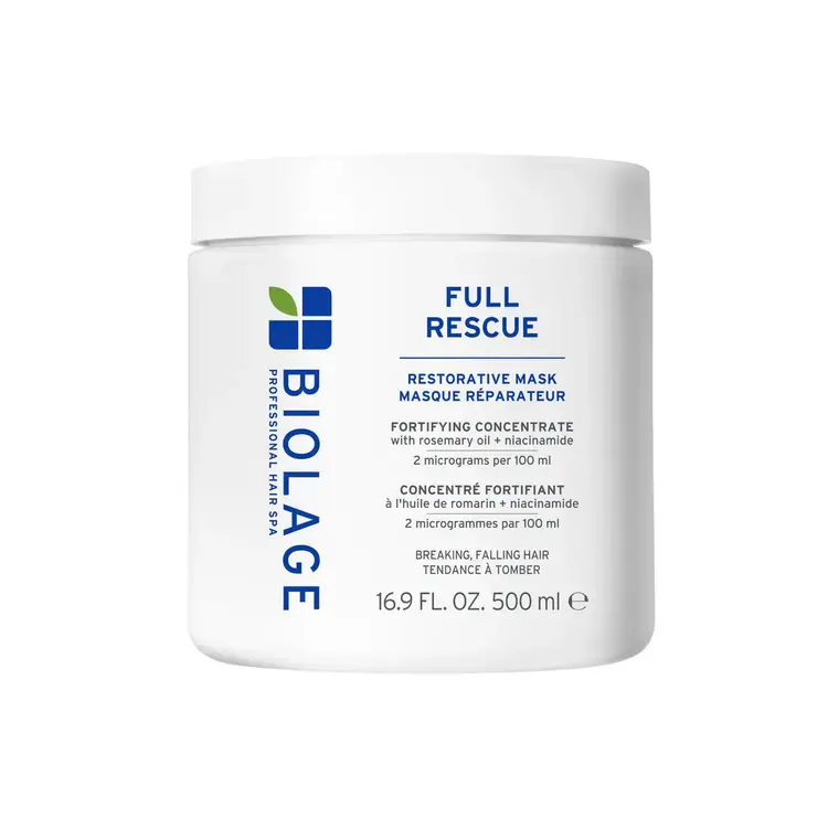 BIOLAGE Professional Hair Spa Biolage | Full Rescue | Masque Réparateur (500 ml / 16.9 oz) | Réparation Intense & Douceur