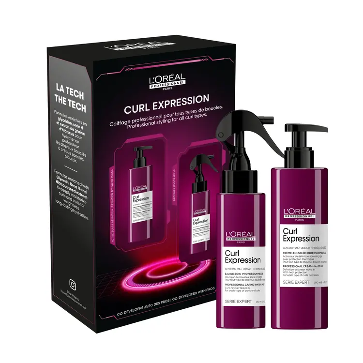 L'ORÉAL PROFESSIONNEL Curl Expression | Holiday Set 2025 | Hydration & Curl Definition
