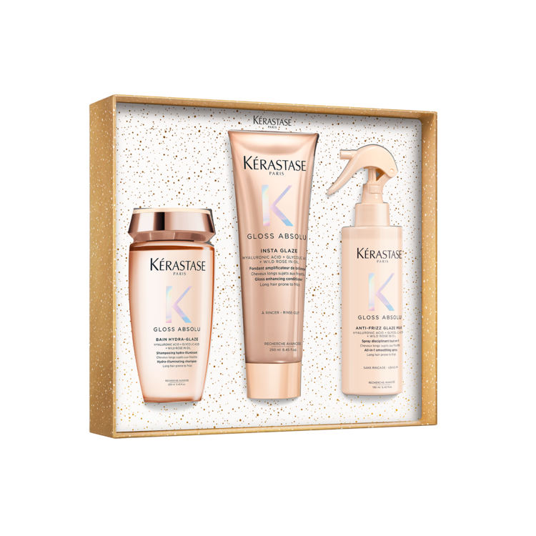 KÉRASTASE Gloss Absolu | Coffret des Fêtes 2025 | Brillance Miroir & Anti-Frisottis