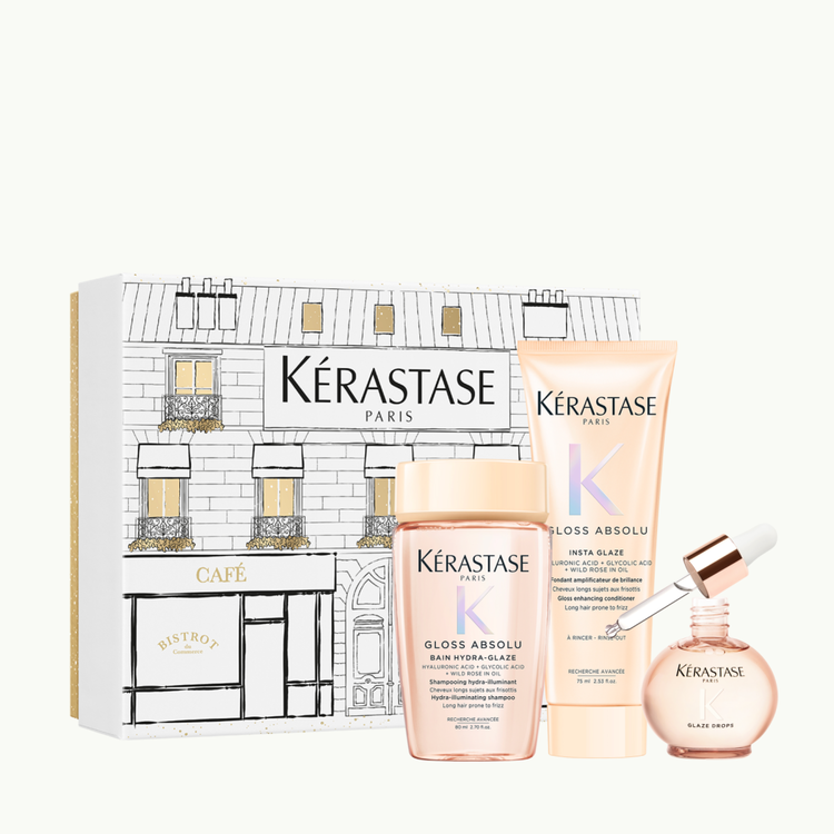 KÉRASTASE Gloss Absolu Discovery | Holiday Set 2025 | Glassy Shine & Smooth Control